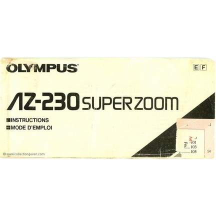 AZ-230 Superzoom (Olympus) - 1991(MAN0572)