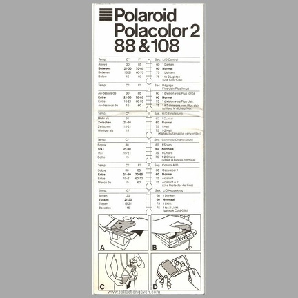 Polacolor 2 Type 88 & 108 (Polaroid) - 1981(MAN0649)