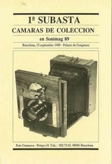 SubastaCamaras de Colection, Barcelone, 1989(CAP0443)